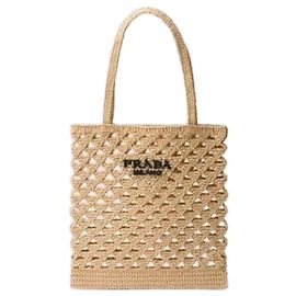 Prada Gewebte Häkel-Tote