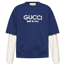 Sweatshirt mit Logo - Gucci
