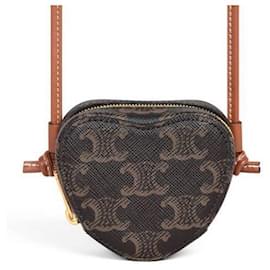 Borsa Micro Triomphe a forma di cuore - Céline