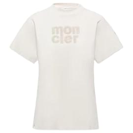 Moncler Baumwoll-T-Shirt mit Logo