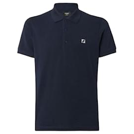 Polo aus Metall-Piqué - Fendi
