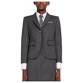 Gabardine-Wolljacke - Thom Browne