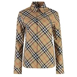 Camicia in cotone a quadri - Burberry