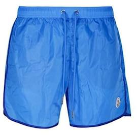 Moncler Shorts de banho com patch de logo