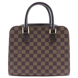 Louis Vuitton Marrone Damier Ebene Triana