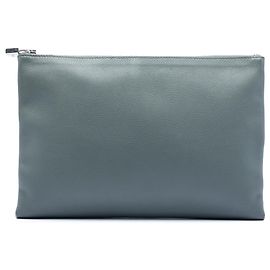 Pochette Atout 26 in Evercolor grigio Hermès