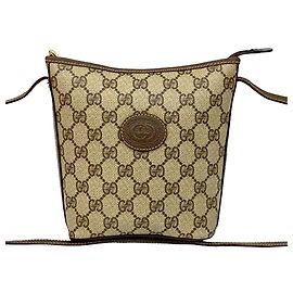 Gucci Beige GG Supreme Crossbody