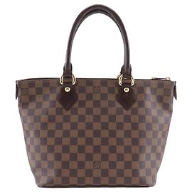 Louis Vuitton Borsa Saleya PM Damier Ebene Marrone