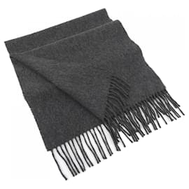Stola in cashmere Hermès grigia