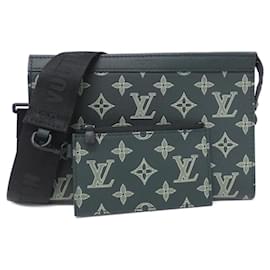 Portafoglio indossabile Louis Vuitton Monogram Shadow Gaston