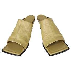 Mules de couro Bottega Stretch da Bottega Veneta