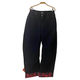 Jeans a gamba larga a vita alta BURBERRY - Burberry