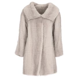 Autre Marque Abrigo de piel de visón gris A.N.G.E.L.O. Vintage Cult