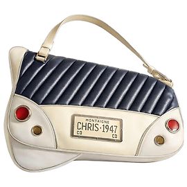 Christian Dior Borsa Saddle Cadillac Montaigne Dior SS 2001 ultra rara nera bianca rossa