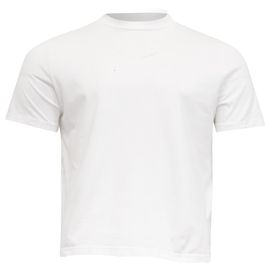 Jil Sander Rundhals-T-Shirt aus weißer Baumwolle