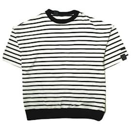 Autre Marque Camiseta de algodón negra N.HOOLYWOOD B.D CREW