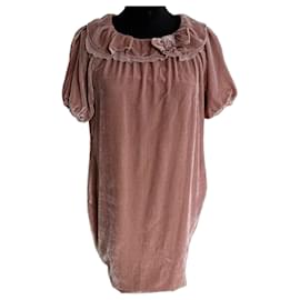 Dolce & Gabbana Velvet Dress Silk Lining