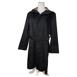 Trench coat Burberry Vintage Negro