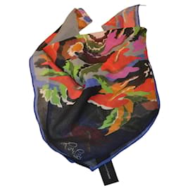 Foulard fantasia Cacharel multicolore 35x35 cm