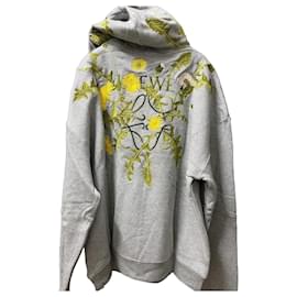 Sudadera de algodón bordada Dandelion de Loewe