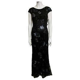 Vera Wang Abendkleid aus Pailletten und Spitze mit Fischschwanz