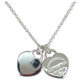 Tiffany & Co Collana pendente Tag Ritorno al Cuore Tiffany 925