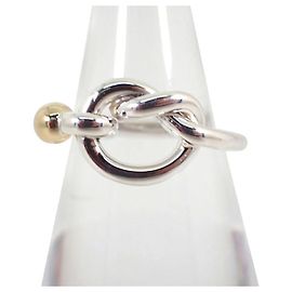 Tiffany & Co Anello Love Knot in oro 750 e argento 925 Tiffany