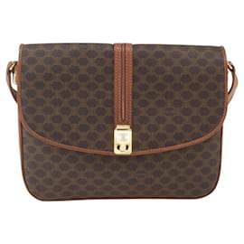 Céline Celine Vintage Macadam Tela e Pelle