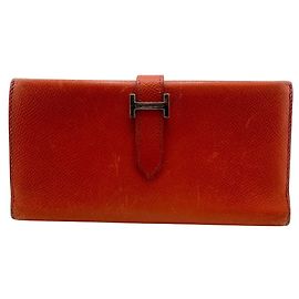Hermès Bearn Dupli Langbörse