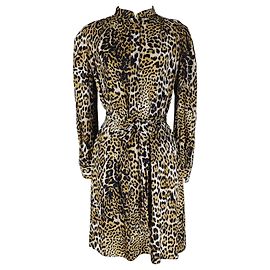Zadig & Voltaire Langärmliges Leopardenkleid