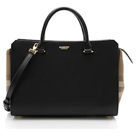 Borsa Banwell in pelle Nova Check di Burberry