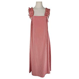 Bimba & Lola Abito maxi senza maniche a righe rosse con tasche BIMBA Y LOLA