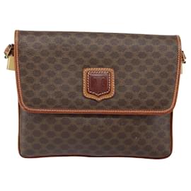 Céline Borsa a Spalla Macadam Vintage Celine in Tela e Pelle