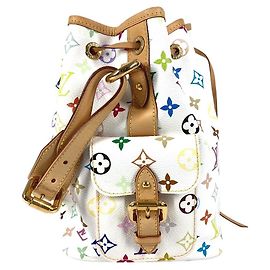 Borsa a Spalla Petit Noé Monogram Multicolore Louis Vuitton