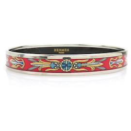 Bracelet jonc en émail Hermès