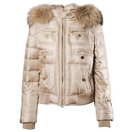 Beige Pufferjacke Fay