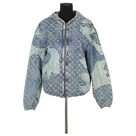 Louis Vuitton Jaqueta de algodão azul
