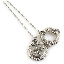 Collier en corde Hermès Cortage en argent