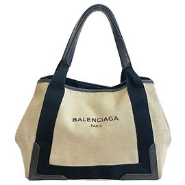 Sac à main Cabas S Balenciaga 339933 en bleu marine
