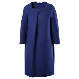 Blaue Kleid Jil Sander