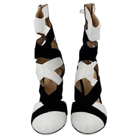 Botines Repetto Bondge Carla AD en cuero blanco