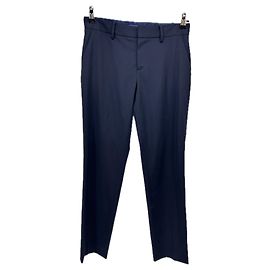 Pantalones Ralph Lauren de lana azul marino M