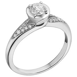 Anillo Bulgari Incontro d’Amore de Diamante y Platino Talla 54