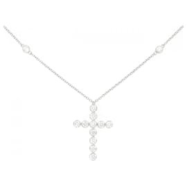Tiffany & Co Collana Croce Bezel Tiffany