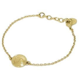Gold Charm Armband Christian Dior