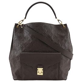 Hobo Metis Empreinte Monogram Marrone Louis Vuitton