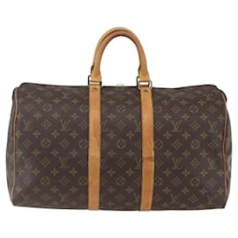 Borsa Keepall Louis Vuitton in tela Monogram 45