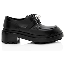 Hermès Kalbsleder Kelly First Oxford Slipper - Größe 7 / 37