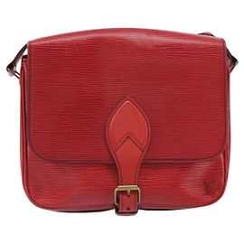 Borsa Cartouchiere Louis Vuitton in pelle Epi MM