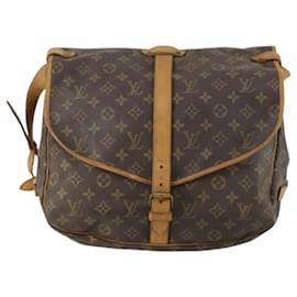 Borsa Saumur Louis Vuitton in tela Monogram 35